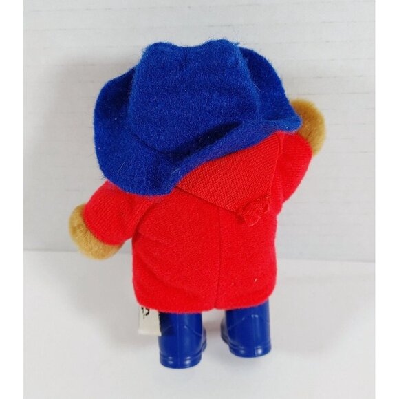 Paddington Bear 5" Plush  Stuffed Animal Red Jacket Blue Hat P & Co. 2004 - Picture 3 of 4